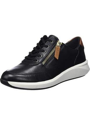Кожаные кроссовки clarks 39р