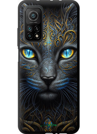 Чехол на xiaomi mi 10t кошка "5548b-2096-72104"