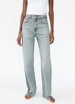 Широкі джинси zara, wide leg