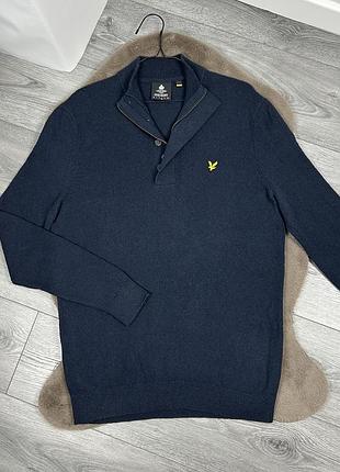 Чоловічий оригінальний светр lyle&scott