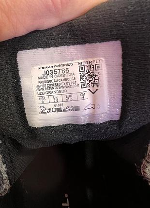 Високі трекінгові черевики gore-tex merrel 8