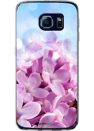 Чехол на samsung galaxy s6 edge g925f сирень "527u-83-72104"