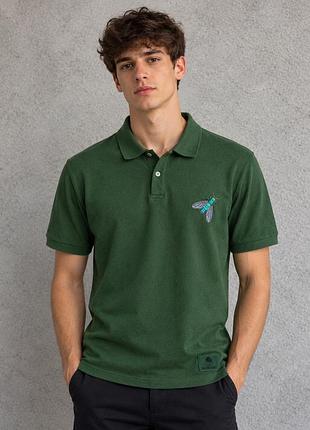 Футболка поло pretty green
