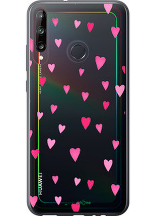 Чехол на huawei p40 lite e сердечки 2 "4763u-1875-72104"