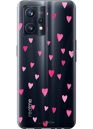 Чехол на realme 9 сердечки 2 "4763u-2866-72104"