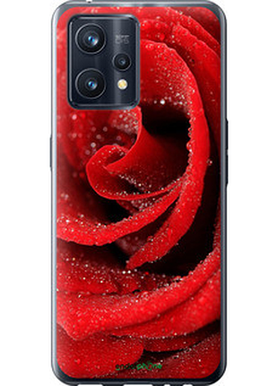 Чохол на realme 9 червона троянда "529u-2866-72104"