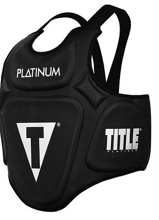 Захисний жилет тренера title platinum prolific body protector black