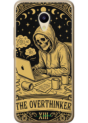 Чехол на meizu m5 the overthinker "6774u-420-72104"