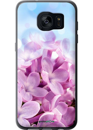 Чехол на samsung galaxy s7 edge g935f сирень "527u-257-72104"