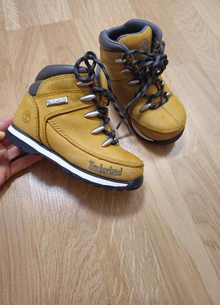 Timberland kids оригинальные кожаные ботинки ботинки unisex