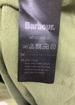 Футболка  barbour оригинал 3