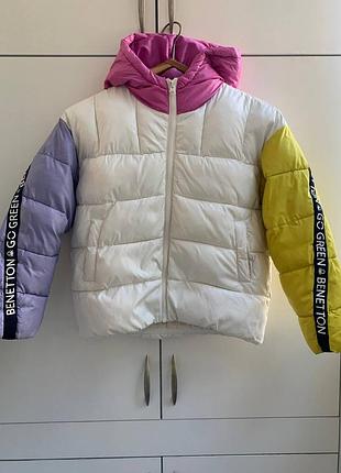 Дитяча тепла куртка benetton 4