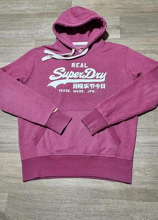 Мужское тёплое худи superdry , размер 2xl .