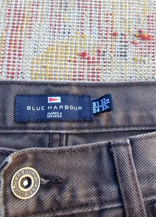 Джинси чоловічі оригінальні mark spencer blue harbour, w32; l33.