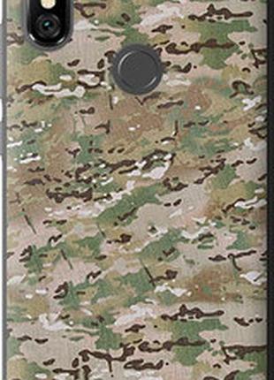 Чехол на xiaomi redmi note 6 pro камуфляж v5 "1201u-1551-72104"