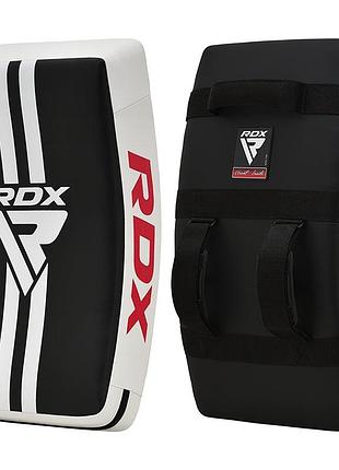 Макивару rdx t1 curved white/black heavy (1 шт.)