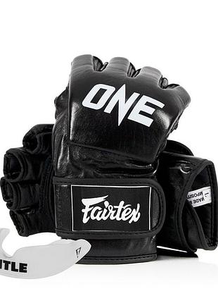 Рукавиці для мма fairtex fgv12 one black l
