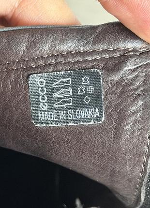 Черевики шкіряні ecco biarritz оригінал 5