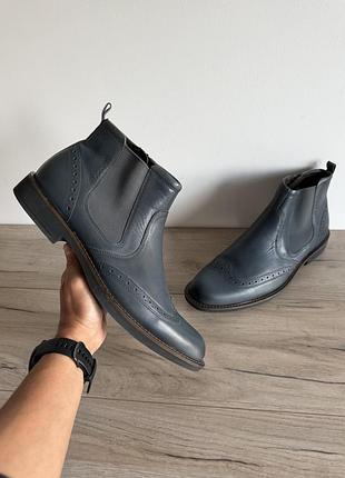 Черевики шкіряні ecco biarritz оригінал