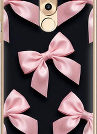 Чехол на huawei mate 9 lite coquette ribbons dark coquette "6767u-474-72104"