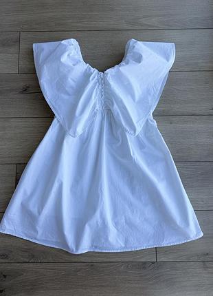 Сукня для дівчинки zara біла на 9-10 років, зріст 140 см