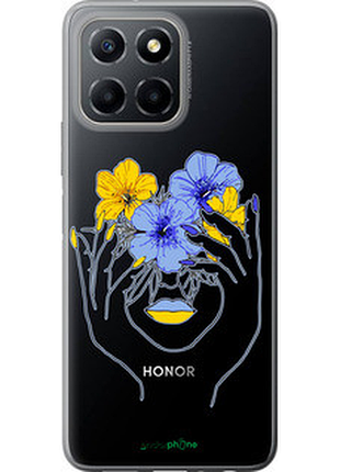 Чехол на huawei honor x6 девушка v4 "5276u-3341-72104"