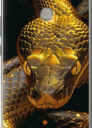 Чехол на xiaomi mi max golden snake "6072u-275-72104"