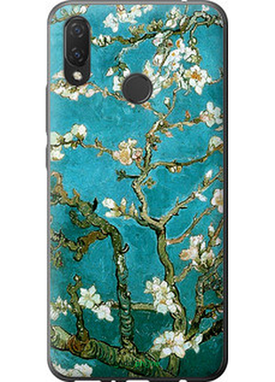 Чехол на huawei p smart plus винсент ван гог. сакура "841u-1555-72104"