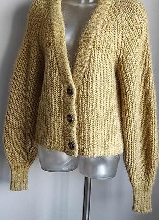 H&amp;m кардиган кофта альпака вовна  теплий 4