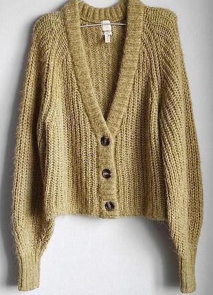 H&amp;m кардиган кофта альпака вовна  теплий 6