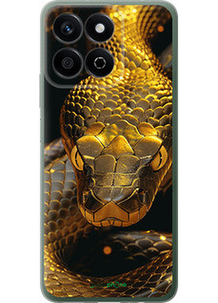 Чехол на huawei honor play 60 plus golden snake "6072u-4109-72104"