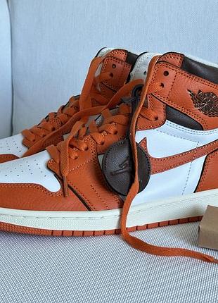 Кросівки nike jordan 1 retro high og starfish wmns do9369-101