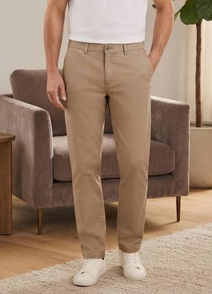 Чоловічі штани autograph (m&s) р. 34/31 loose fit бежеві
