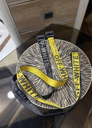 Ремень off -white