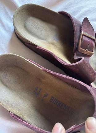 Бордові birkenshtock розмір 41 оригінал 4