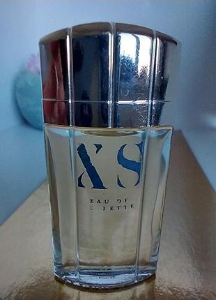 Paco rabanne xs pour homme 1994миниатюра 5мл винтаж