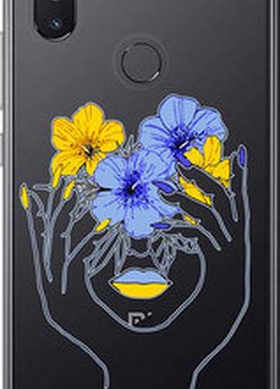 Чехол на xiaomi mi8 se девушка v4 "5276u-1504-72104"