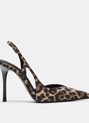 Взуття туфлі слінгбеки оригінал new collection zara