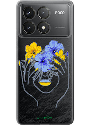 Чехол на xiaomi redmi k70 девушка v4 "5276u-3799-72104"