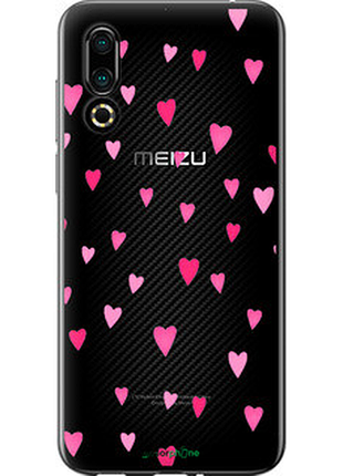 Чехол на meizu 16s сердечки 2 "4763u-1701-72104"