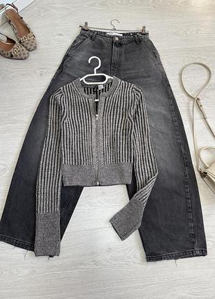 Кофтинка на замку, кардиган h&m 5