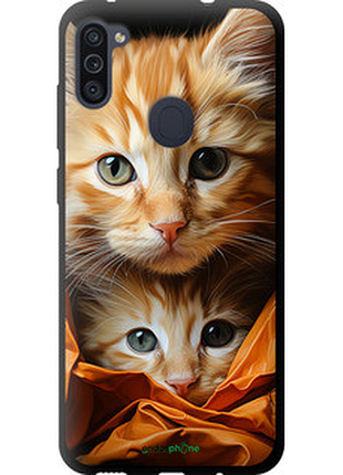 Чехол на samsung galaxy m11 m115f котики 2 "5664b-1905-72104"