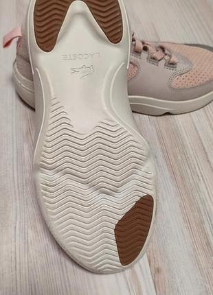 Продам lacoste жіночі кросівки 37 розміру нові натуральна шкіра