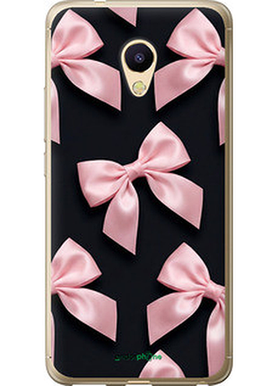 Чехол на meizu m5s coquette ribbons dark coquette "6767u-776-72104"