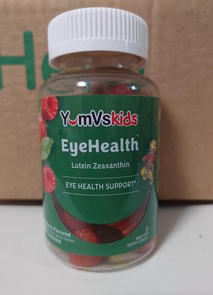 Yumvs, жевательные таблетки для здоровья глаз для детей, ягоды 60 шт