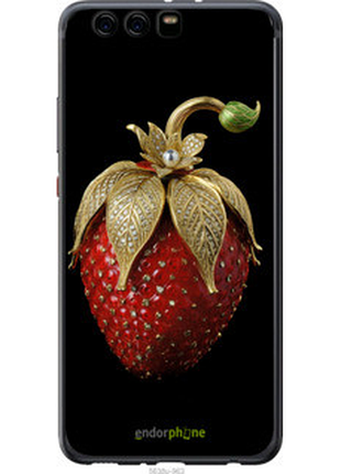 Чехол на huawei p10 plus клубника v3 "5638u-963-72104"