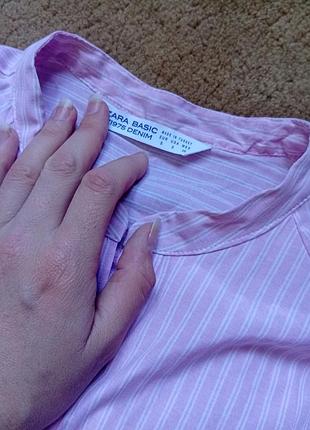 Блуза рубашка zara 3