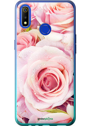 Чехол на realme 3 розы "525u-1869-72104"