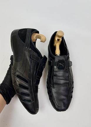 Вінтажні кросівки пуми мото пума puma speed retro punk moto biker japanese japan
