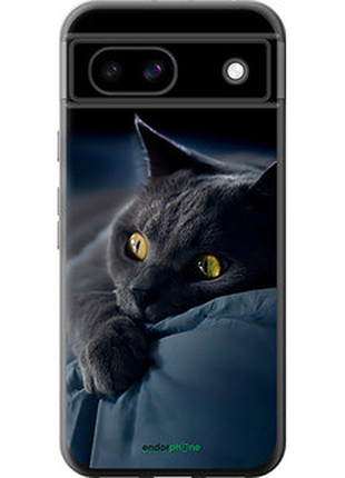 Чохол на google pixel 8a димчастий кіт "825u-3406-72104"